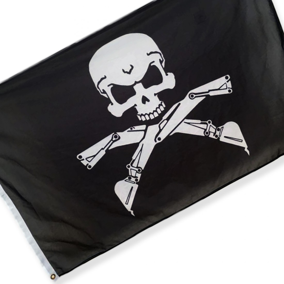 Custom Printed Pirate Flag 3ft x 5ft - The Flag Makers