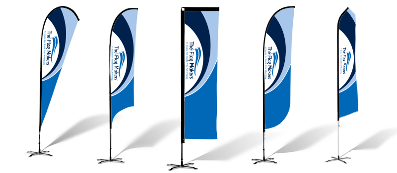 Display Banner Flags | Custom Printed Banner Flags | The Flag Makers