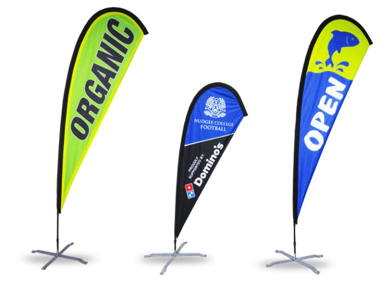 Custom Teardrop Banners & Teardrop Flags | Business Flags